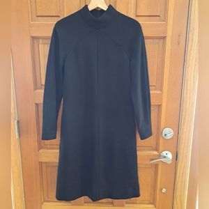 Vintage Peck and Peck Black Long Sleeve Dress, see measurements for sizing